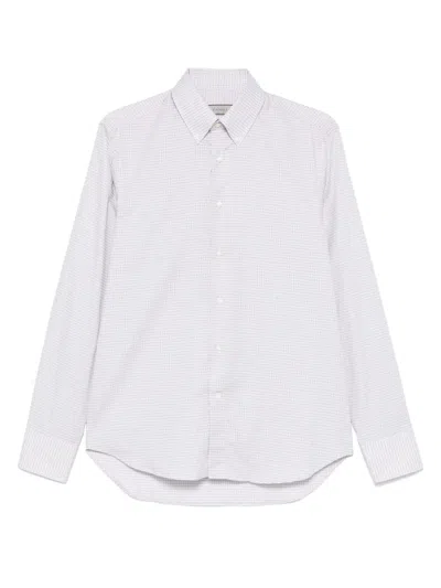 CANALI CHECKED SHIRT