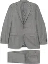 Canali Checked Suit In Gray
