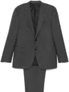 Canali Checked Suit In Grey