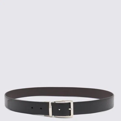 Canali Cinture In Black