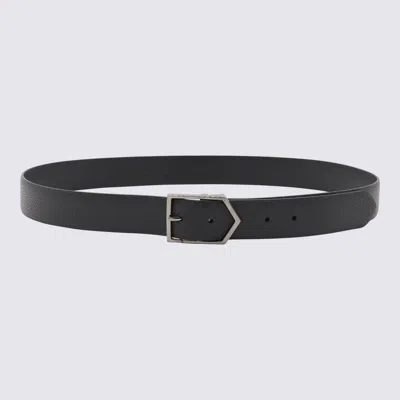 Canali Cinture In Black