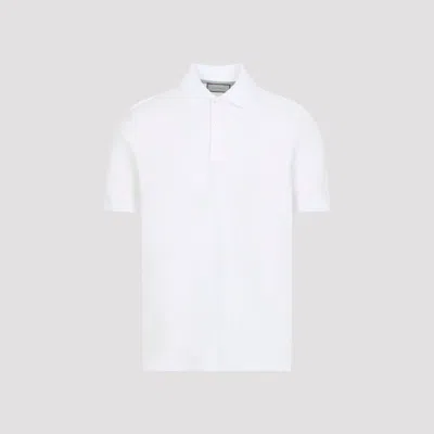 Canali Classic Cotton T-shirt For Men - Ss26 Collection In White