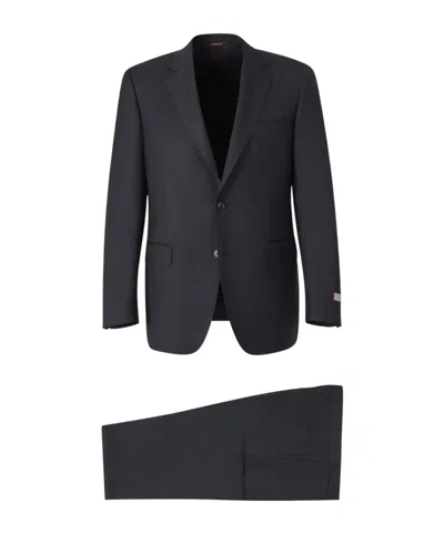 Canali Classic Fit Wool Suit In Gray