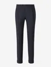 Canali Tailored Wool Trousers