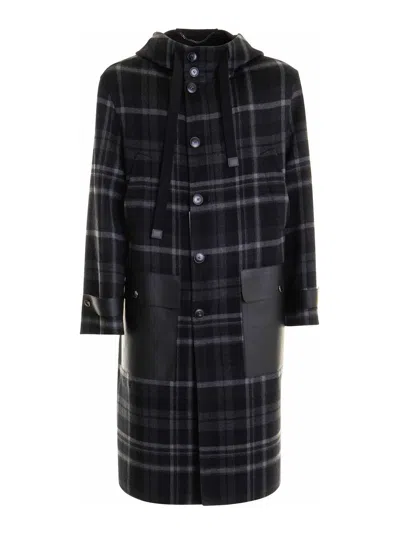 Canali Coat In Gray