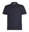 CANALI COTTON-CASHMERE BLEND POLO SHIRT