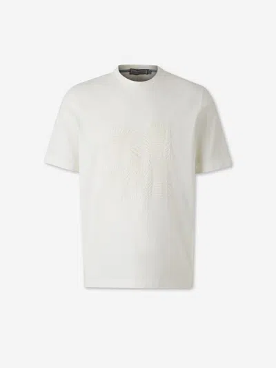 Canali Cotton Embroidered T-shirt
