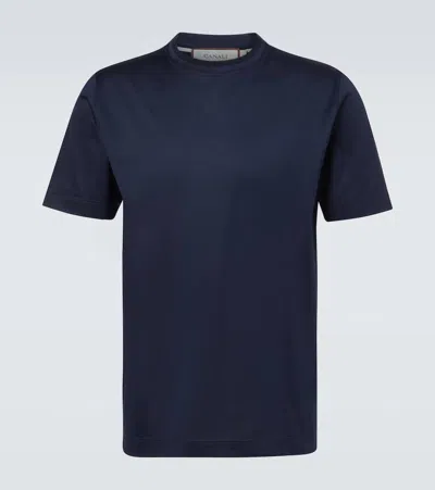 CANALI COTTON LISLE T-SHIRT