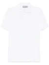 Canali Klassisches Poloshirt In Weiss