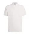 Canali Cotton Polo Shirt In White