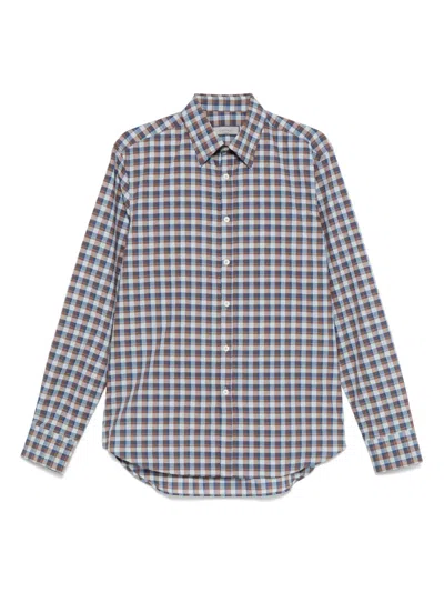 Canali Cotton Shirt In Multi