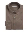 Canali Cotton Shirt In Green