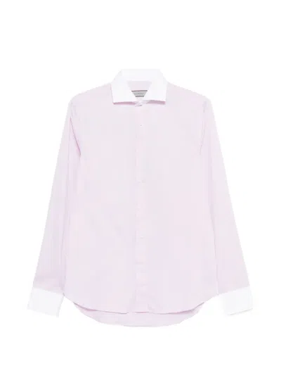 Canali Cotton Shirt In Neutral