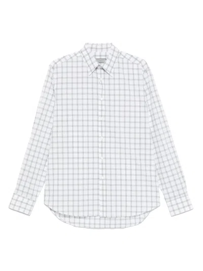 Canali Cotton Shirt In White