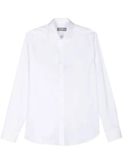 Canali Cotton Shirt In White