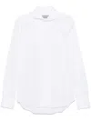 Canali Cotton Shirt In White