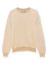 Canali Cotton Sweater In Neutrals