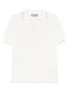 Canali Cotton T-shirt In Neutral
