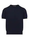 Canali Cotton T-shirt In Black