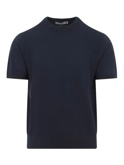 CANALI CAMISETA - AZUL OSCURO