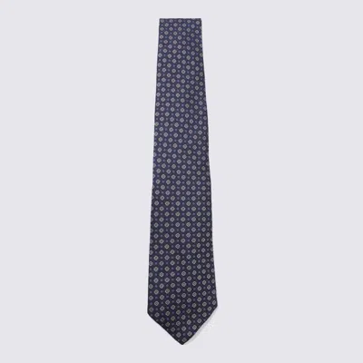 Canali Cravatte In Blue