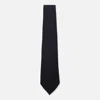 Canali Black Wool Tie