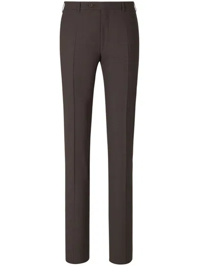 CANALI CREASED TAILORED TROUSERS