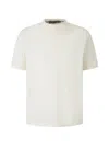 Canali Crew-neck Cotton T-shirt In White