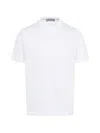 Canali Crew-neck T-shirt In White