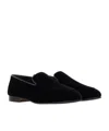 Canali Flat Shoes Blacks And Greys In Black