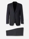 Canali Wool Two-piece Tuxedo Suit In Blue