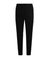 Canali Drawstring-waist Track Pants In Black