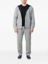 Canali Drawstring Track Pants In Gray