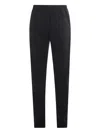 Canali Drawstring Trousers In Black