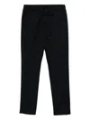 Canali Drawstring Trousers In Black