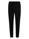 Canali Drawstring-waist Track Pants In Black