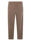 Canali Trousers In Brown
