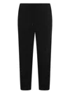 Canali Black Wool Pants In Black