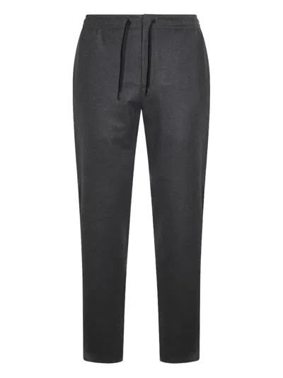 CANALI DRAWSTRING-WAISTBAND TROUSERS