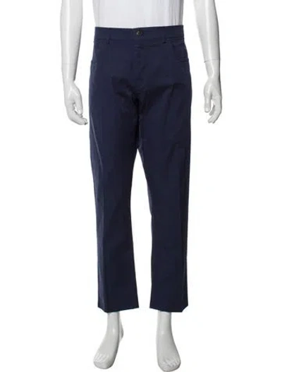 Pre-owned Canali Dress Pants In Blue