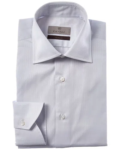 Canali Dress Shirt In Purple
