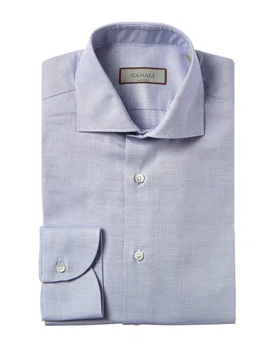 Canali Dress Shirt In Blue