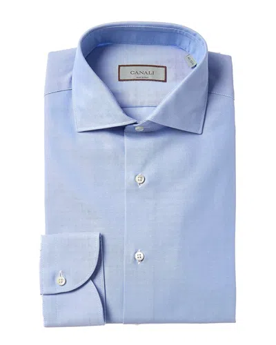Canali Dress Shirt In Blue