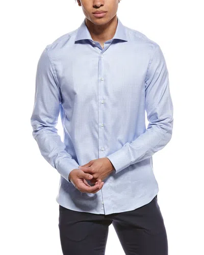 Canali Dress Shirt In Blue