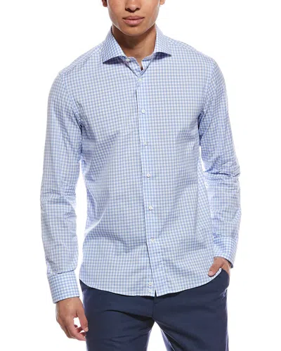 Canali Dress Shirt In Blue
