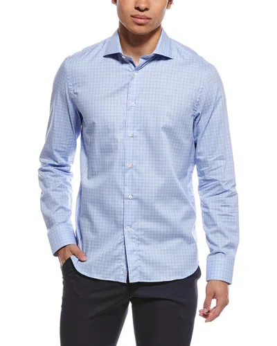 Canali Dress Shirt In Blue