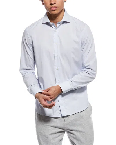 Canali Dress Shirt In Blue