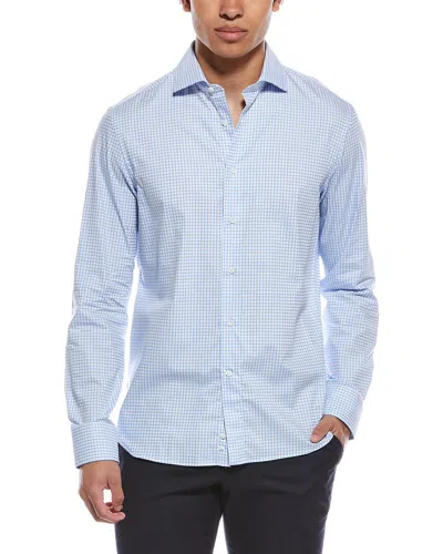 Canali Dress Shirt In Blue