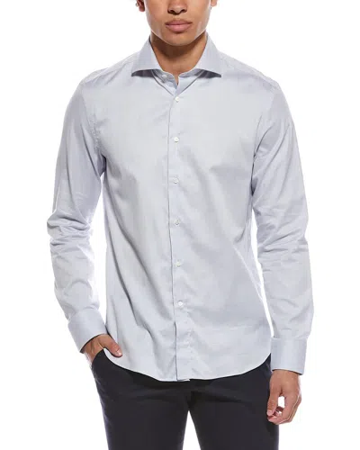Canali Dress Shirt In Neutral