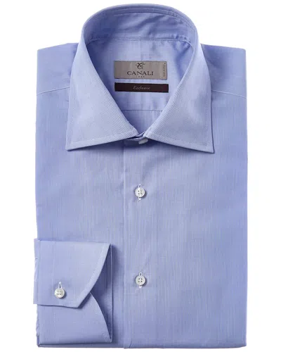 Canali Dress Shirt In Purple